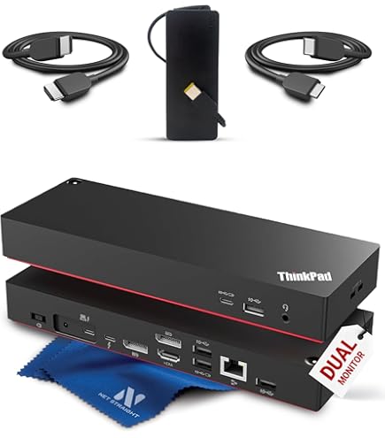 Amazon.com: Lenovo ThinkPad Thunderbolt 4 Workstation Dock